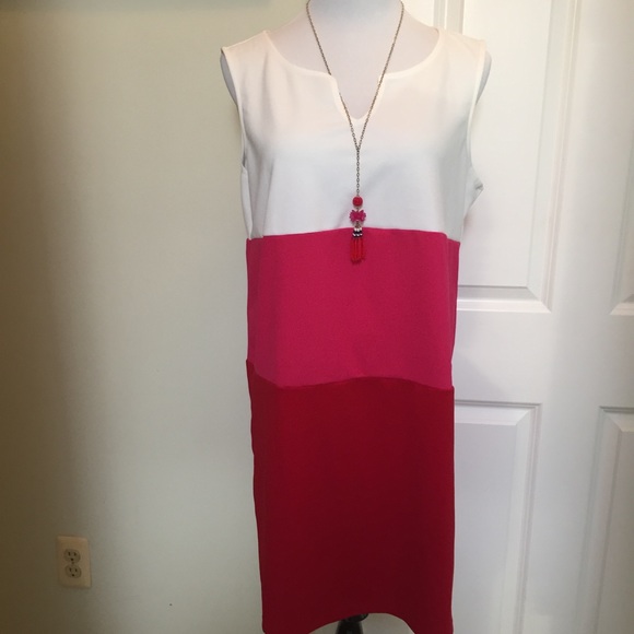 Vanity Room petite XL color block dress - Picture 8 of 8